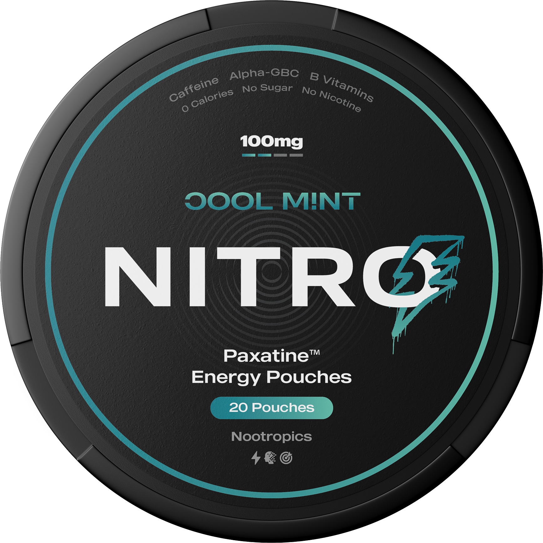 NITRO Caffeine Energy Pouches 100mg (3)