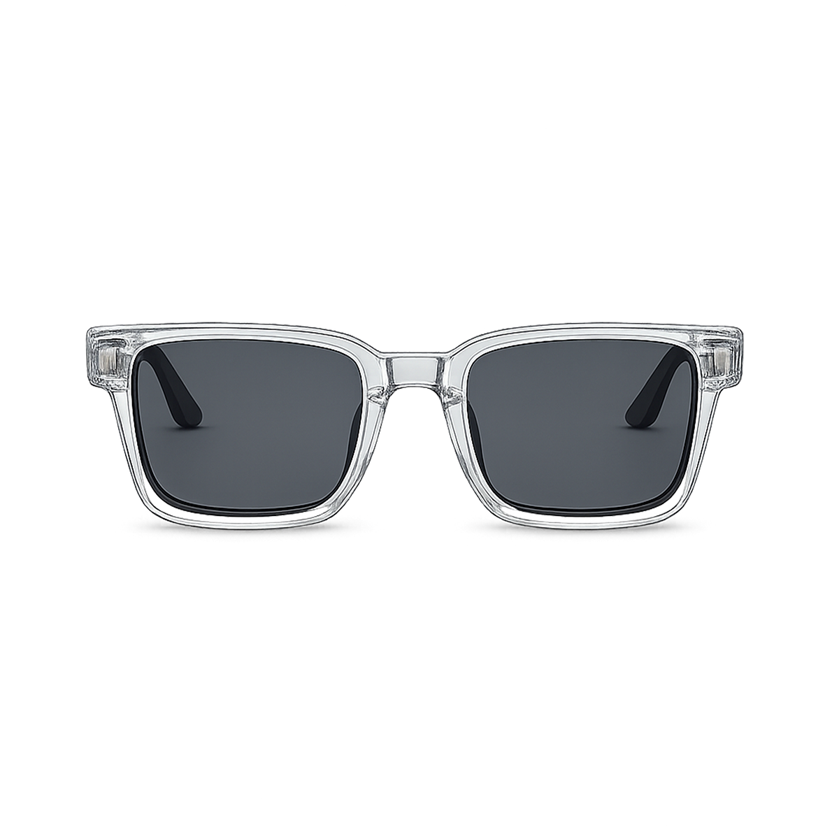 Nitro Crystal Black Lens Sunglasses